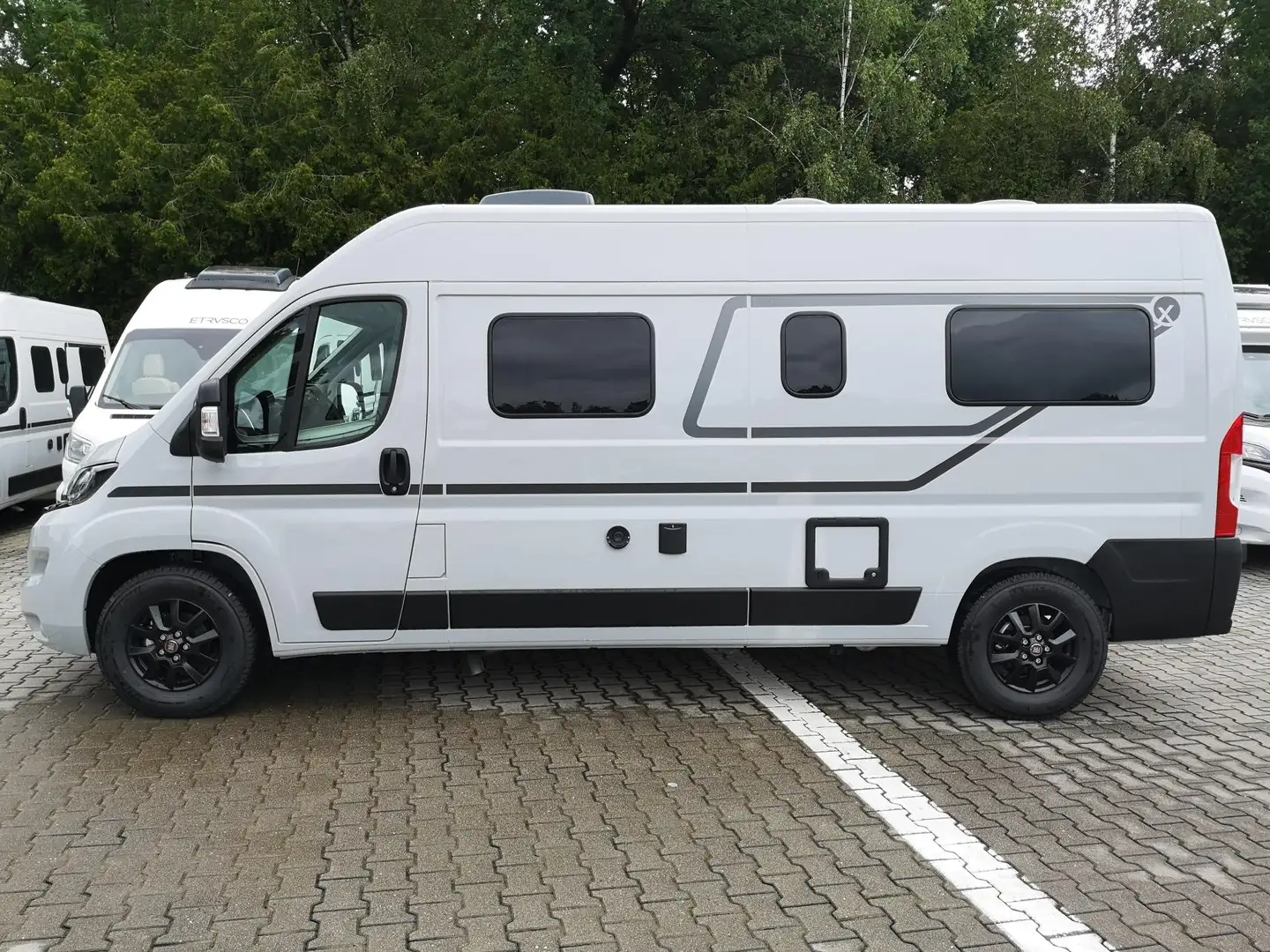 Etrusco Campervan Fiat 24 CV600DB | Complete Selection ... Grau - 2