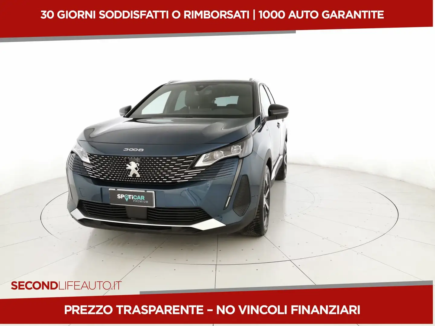 Peugeot 3008 1.2 puretech t GT Pack s&s 130cv eat8 Blu/Azzurro - 1