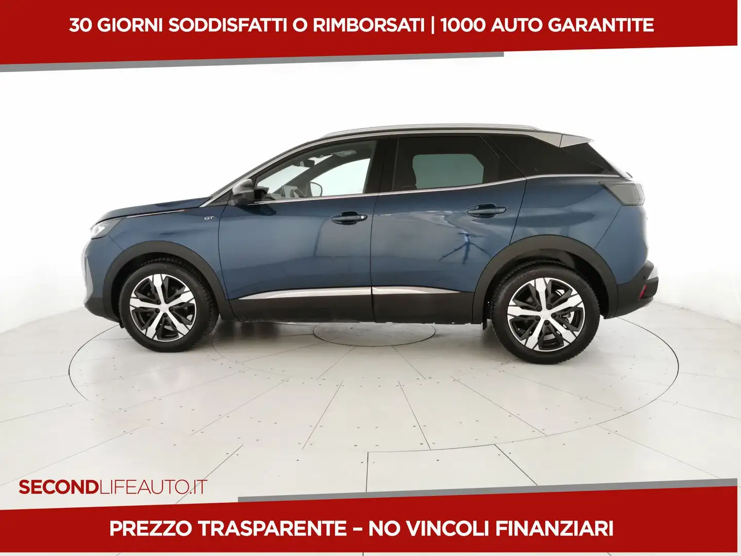 Peugeot 3008 1.2 puretech t GT Pack s&s 130cv eat8 Blu/Azzurro - 2