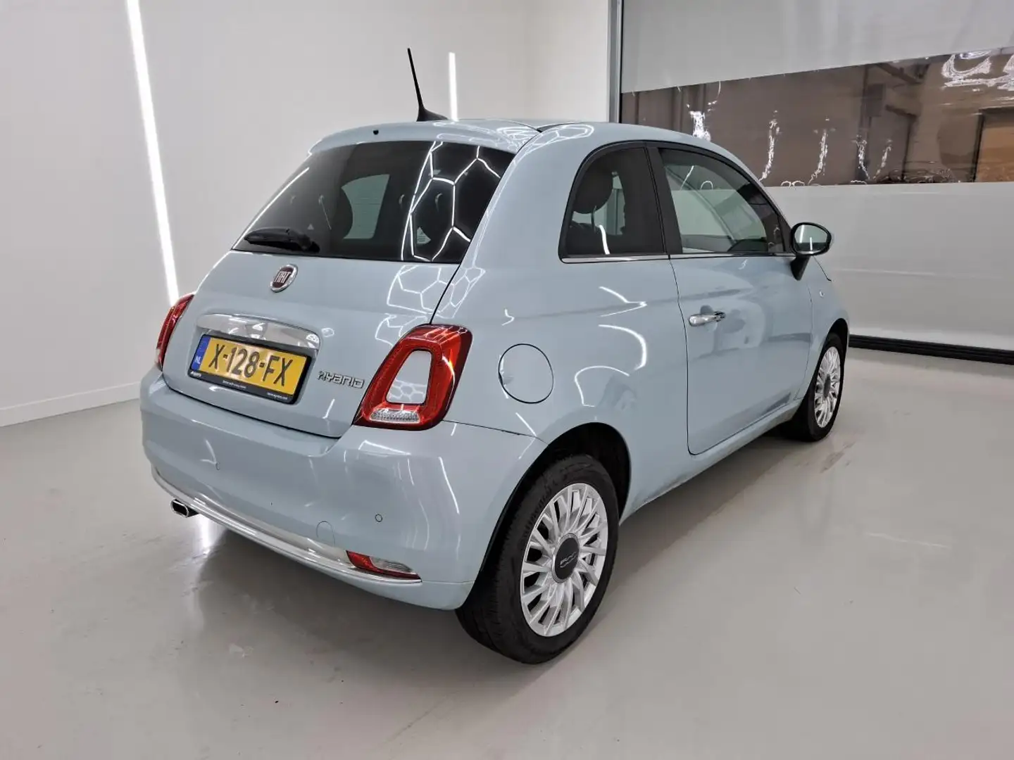 Fiat 500 1.0 Hybrid Dolcevita Panoramadak Navi Carplay Airc Vert - 2