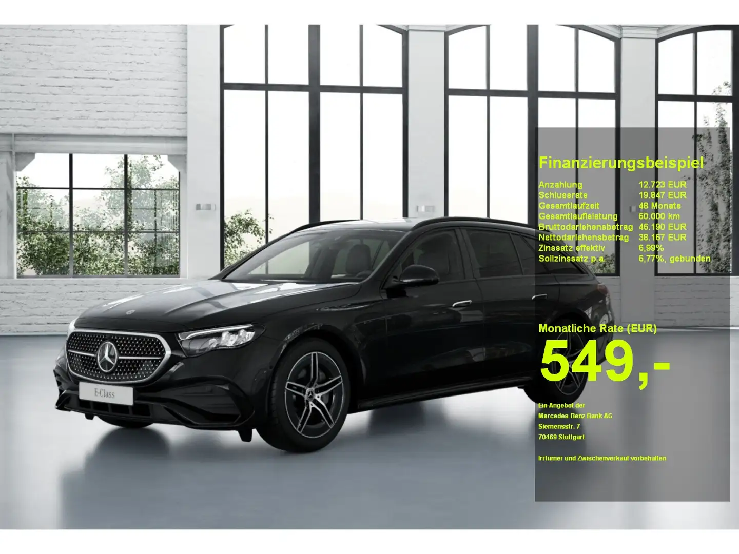 Mercedes-Benz E 300 e T AMG+Night+Navi+Burmester+AHK+Kamera Noir - 1