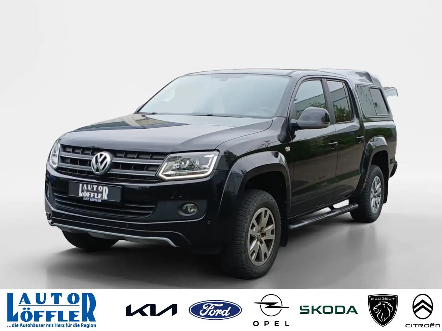 Volkswagen Amarok Atacama ^Nur Gewerbe^ NAVI^ SSA^ PDC^ Klima Navi Black - 1