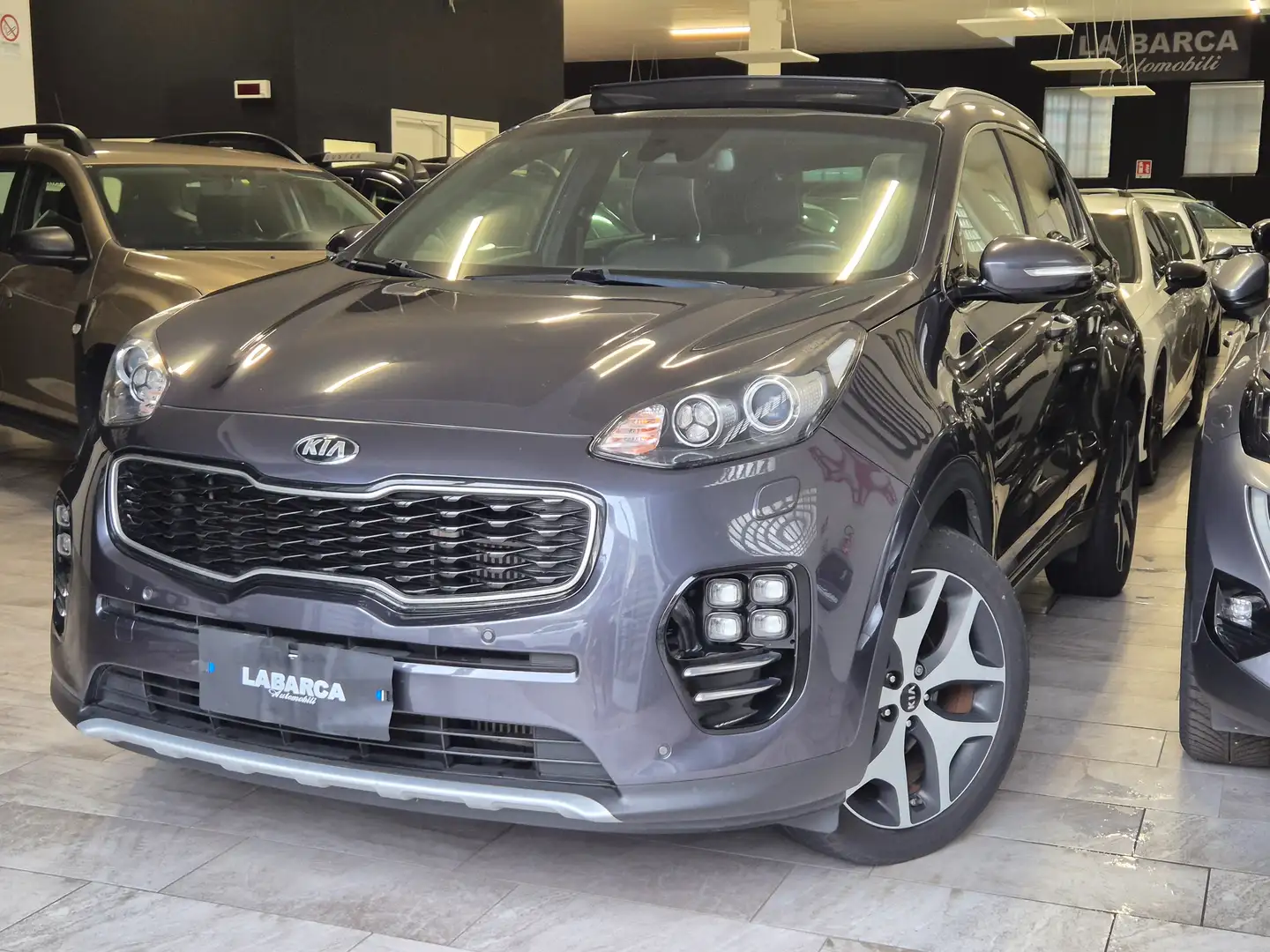 Kia Sportage Sportage 2.0 crdi GT Line awd 136cv auto Gris - 1