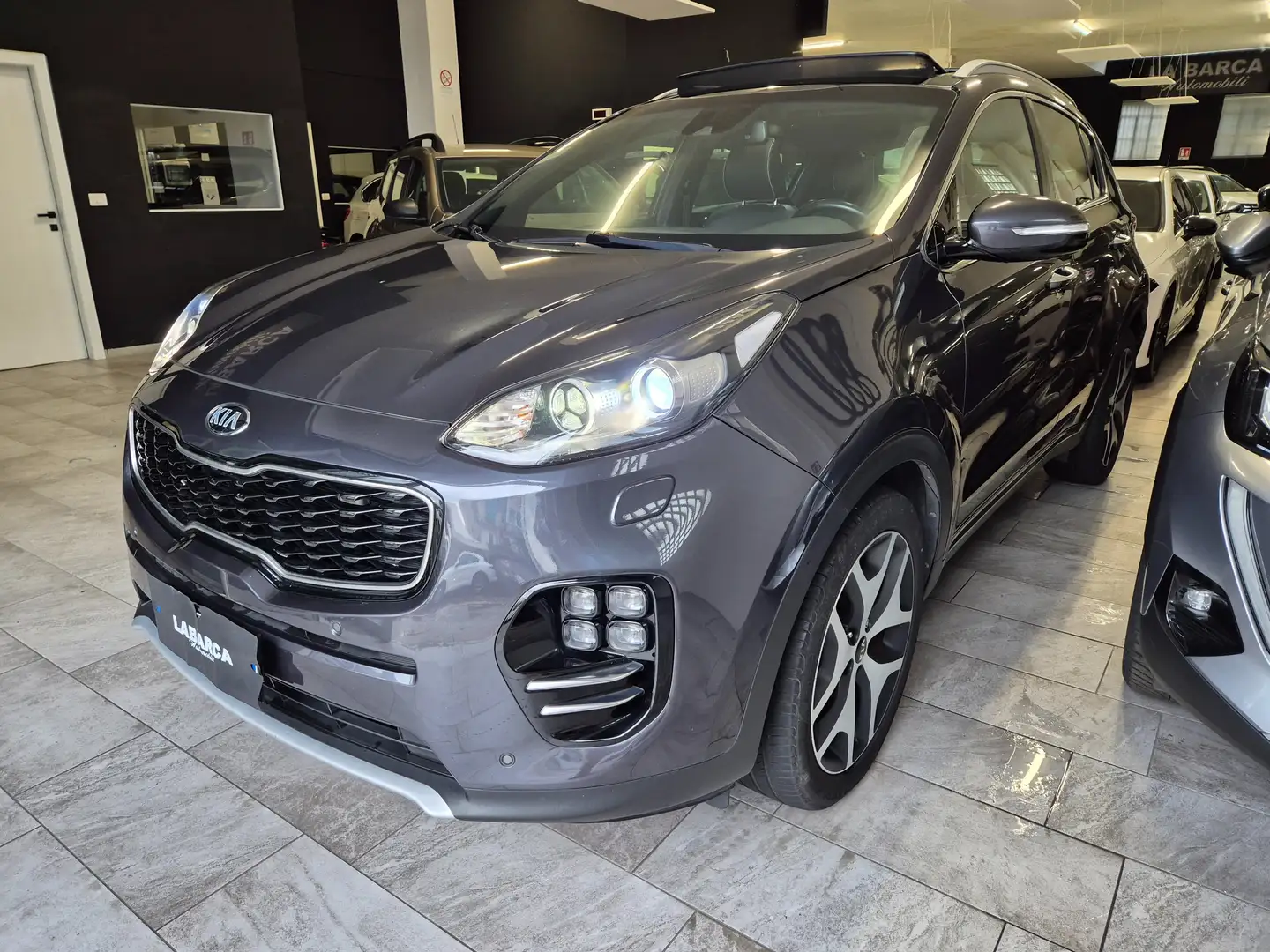 Kia Sportage Sportage 2.0 crdi GT Line awd 136cv auto Gris - 2