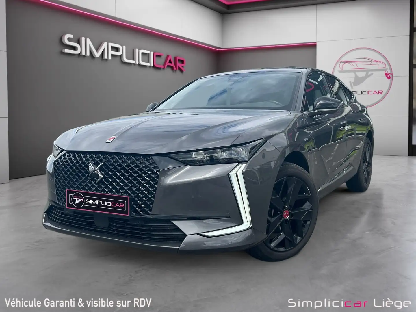 DS Automobiles DS 4 1.2 Performance Line + *GARANTIE 12 MOIS* Gris - 2