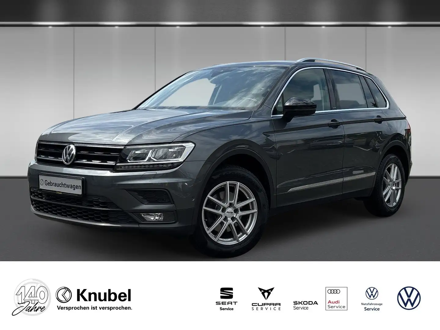 Volkswagen Tiguan IQ.DRIVE 1.5 TSI LED Navi AHK ACC eKlappe Gris - 1