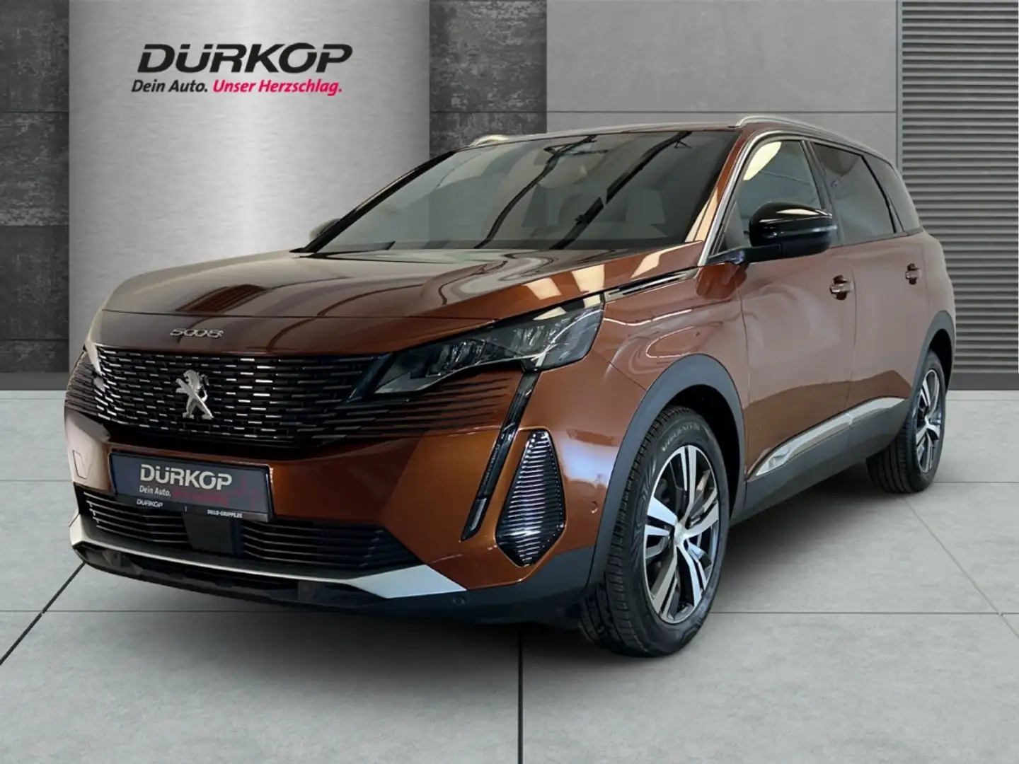 Peugeot 5008 Allure Pack PT 130 7-Sitzer Navi  2-Zonen-Klimaaut Braun - 1