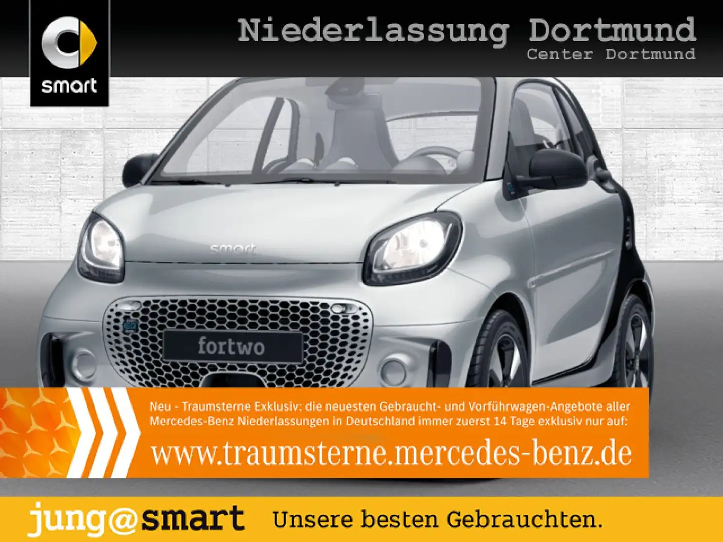 smart forTwo EQ 60kWed passion cool&Audio SHZ Dig Radio Negro - 1