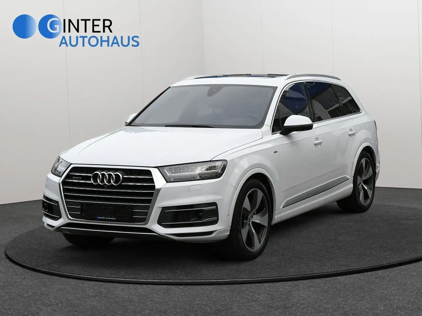 Audi Q7 3.0 TDI quattro S-line*Head-Up*1.Hand* Blanc - 1