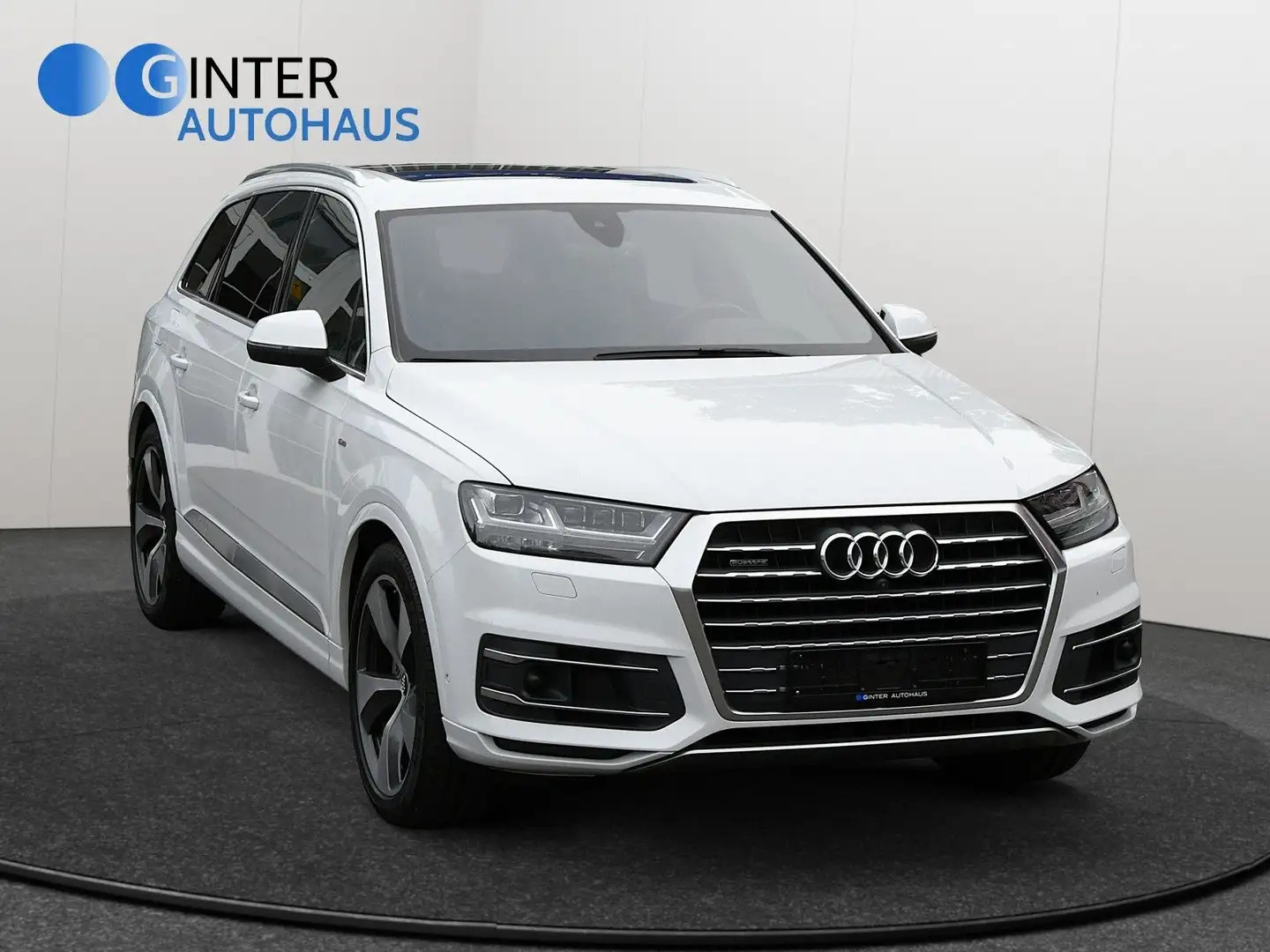 Audi Q7 3.0 TDI quattro S-line*Head-Up*1.Hand* Blanc - 2