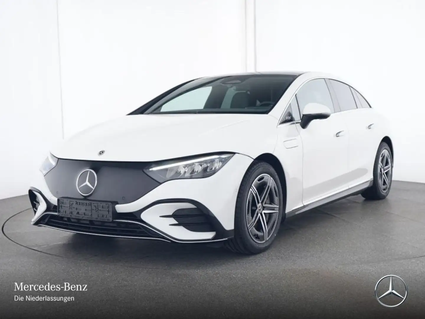 Mercedes-Benz EQE 350 4MATIC AMG Pano Navi Premium Distr. LED Weiß - 2