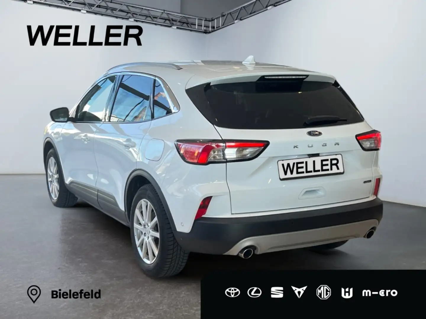 Ford Kuga 2.5 Duratec PlugIN Hybrid PHEV TITANIUM X *19''*bh Weiß - 2