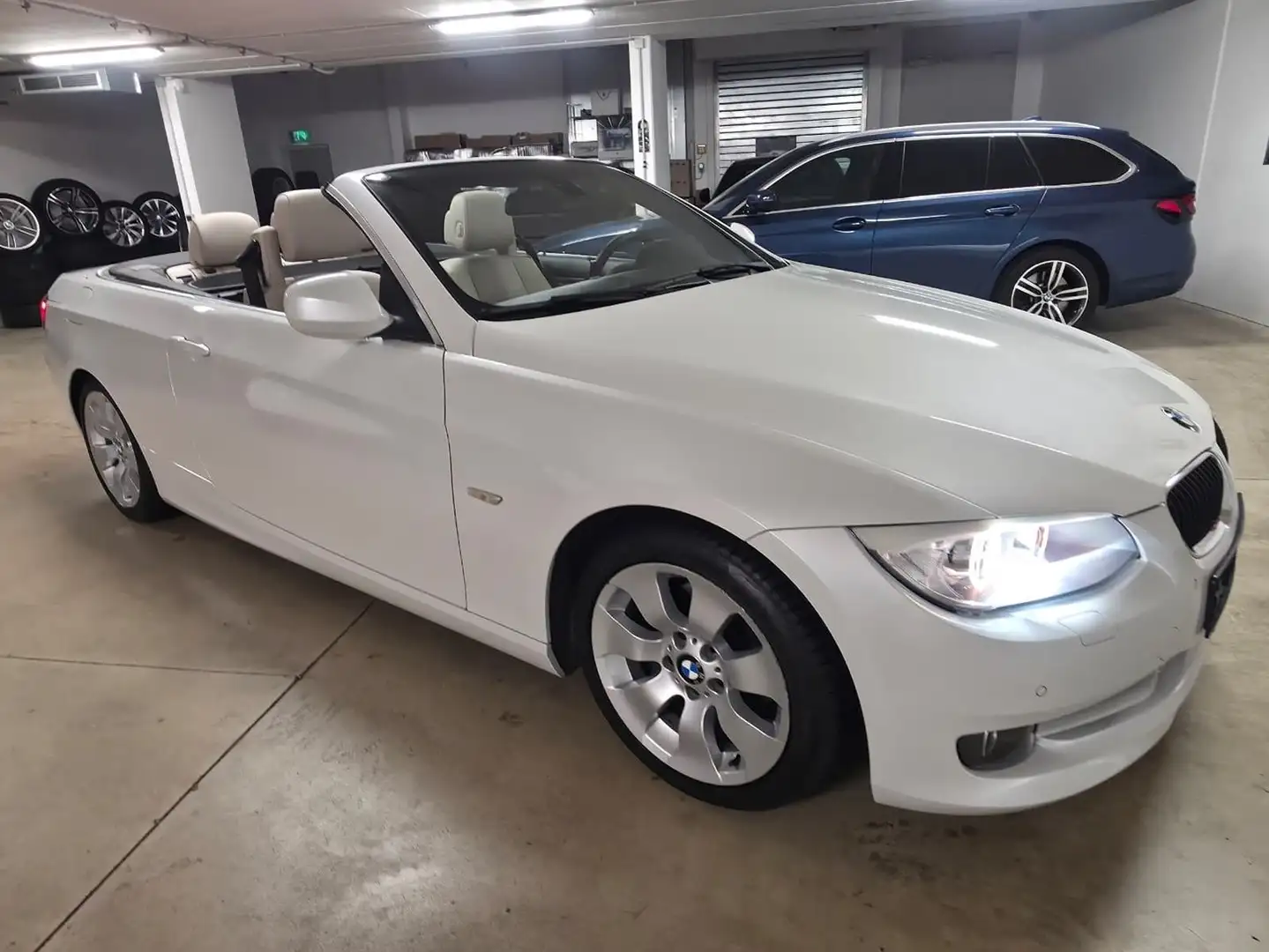 BMW 318 3 Cabrio 318i,Leder,Xenon,elekSportsitzeTOP Weiß - 2