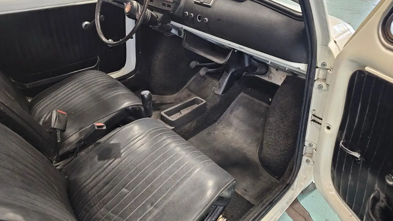 Fiat 500 Faltdach Vollleder, foto 8