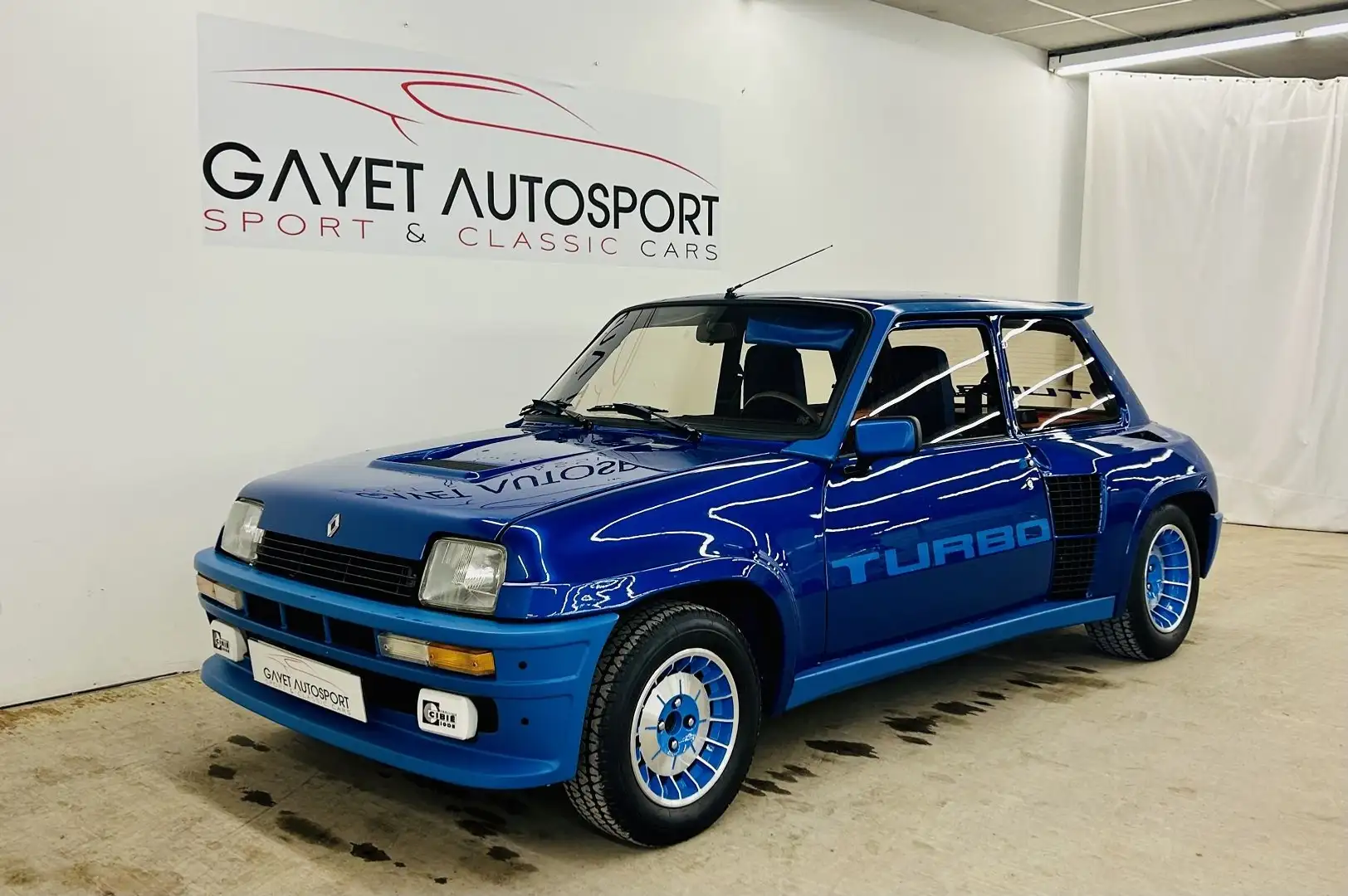 Renault R 5 TURBO Bleu - 1