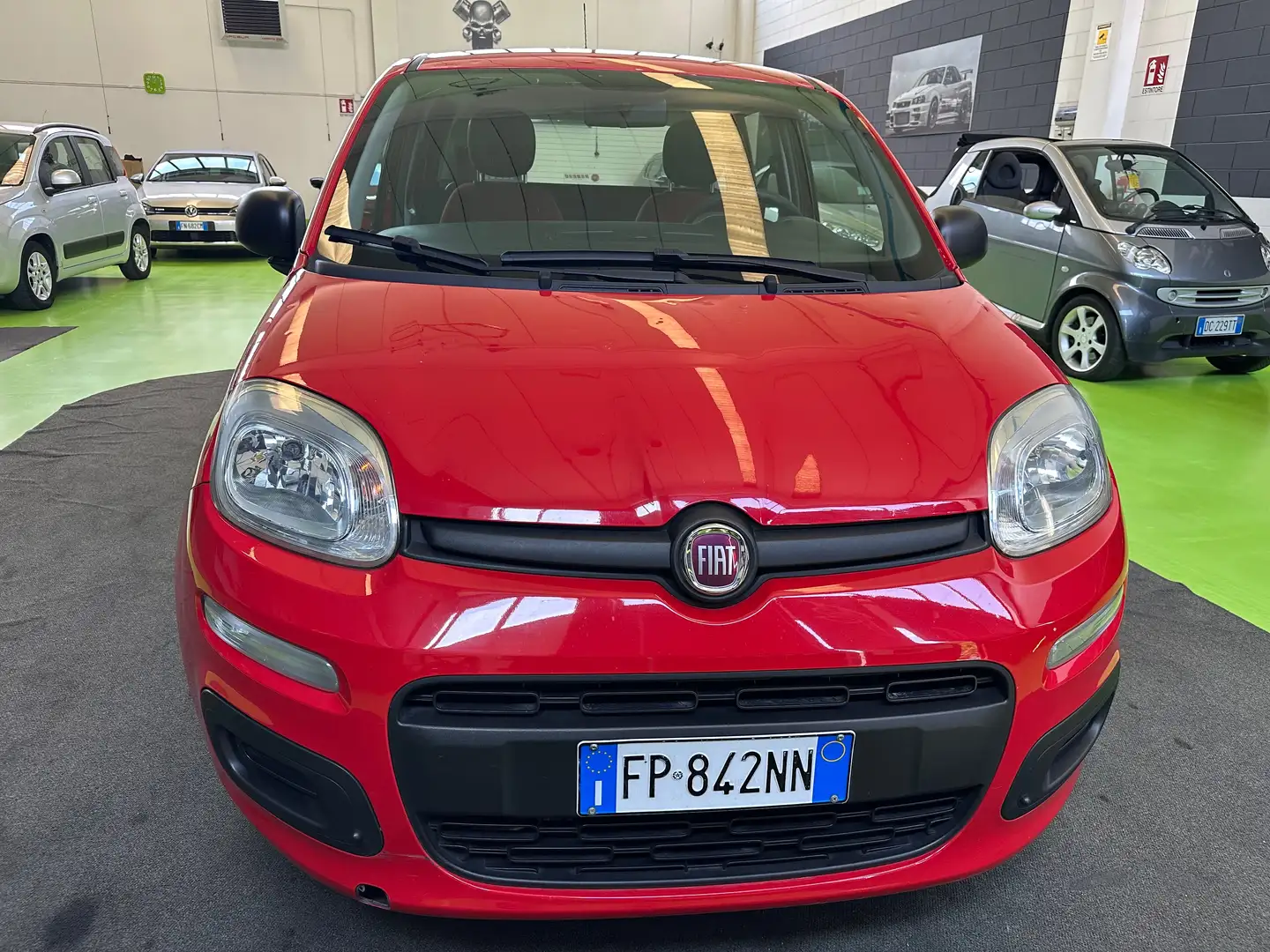 Fiat Panda 1.3 mjt 16v Easy 95cv Rouge - 2