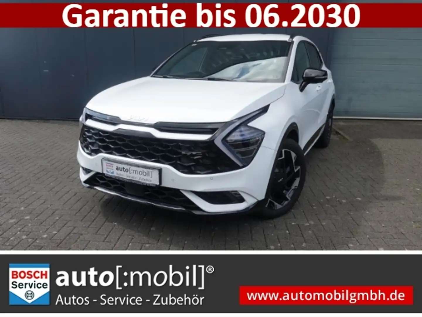 Kia Sportage 1.6 T-GDI+GT-LINE+DRIVEWISE-PARKPLUS+360 GRAD KAME Weiß - 1