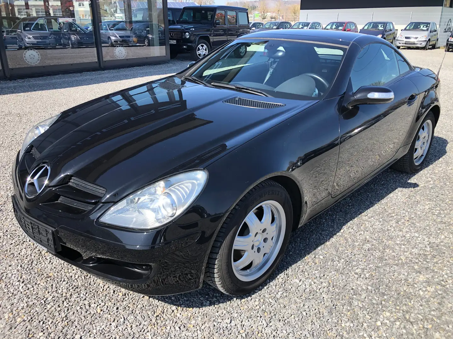 Mercedes-Benz SLK 200 Kompressor 6-Gang*Airscarf*COMAND*2.Hand* Negro - 1