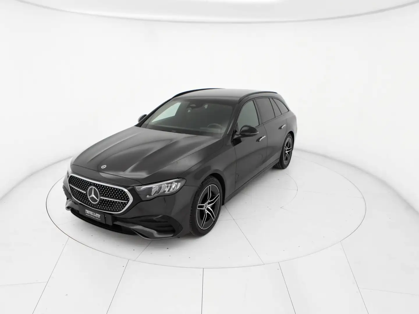 Mercedes-Benz E 220 sw 220 d amg line advanced auto Grigio - 1
