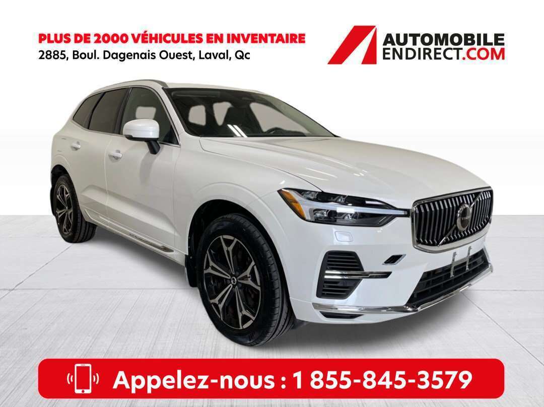 2022 Volvo XC60 T8 Inscription Expression eAWD Cuir Toit Pano Sièg