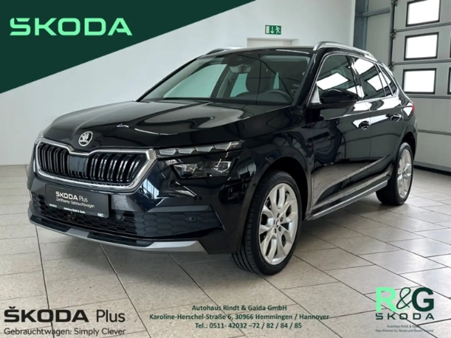 Skoda Kamiq Style 1.5 TSI Navi virt. Cockpit LED SHZ Temp Schwarz - 1