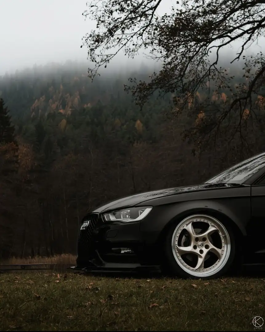 Audi A3 8v sportback Fekete - 2