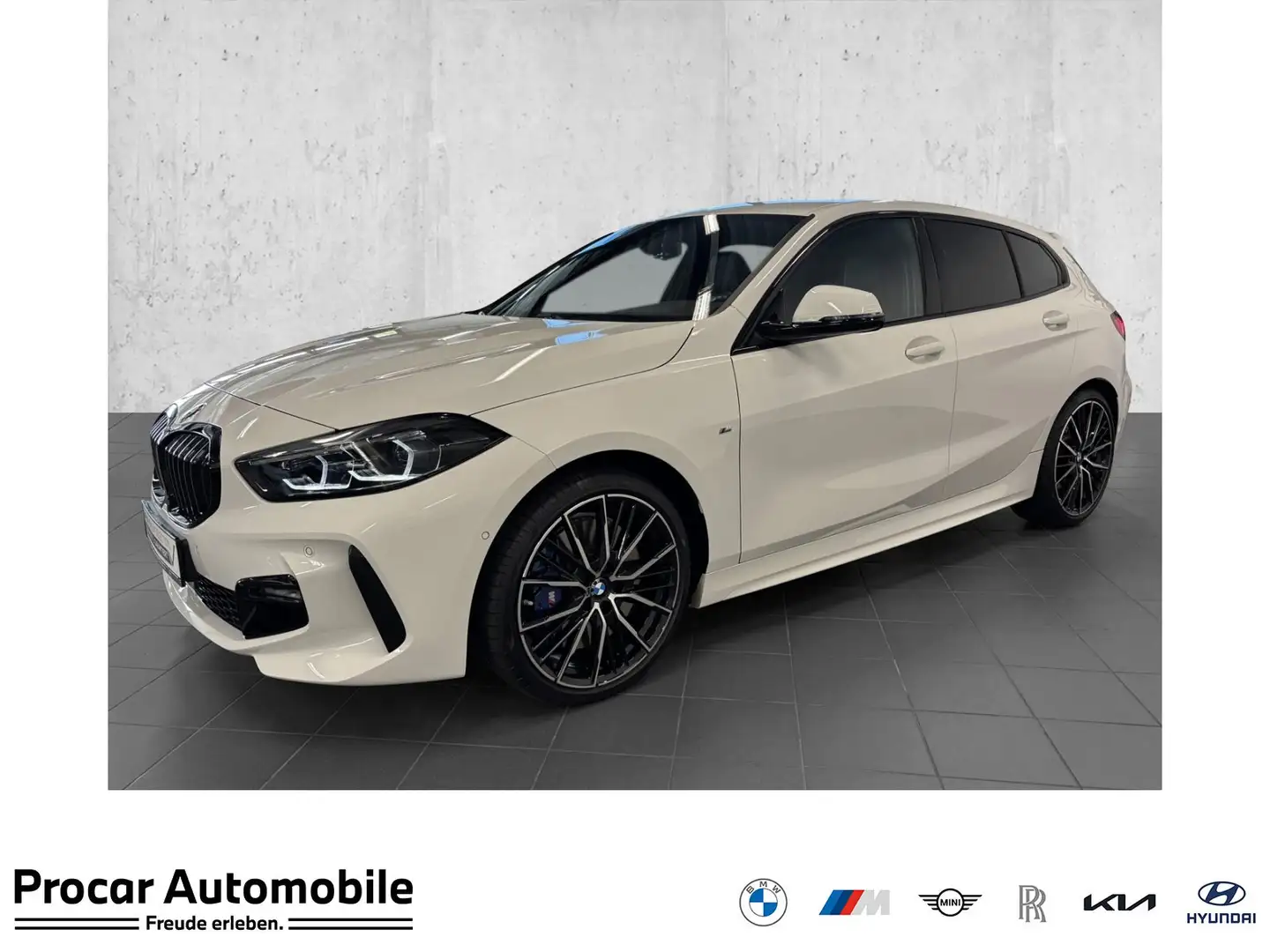 BMW 120 i M Sport RFK NAVI LKH LED Sound Syst. DAB Weiß - 1