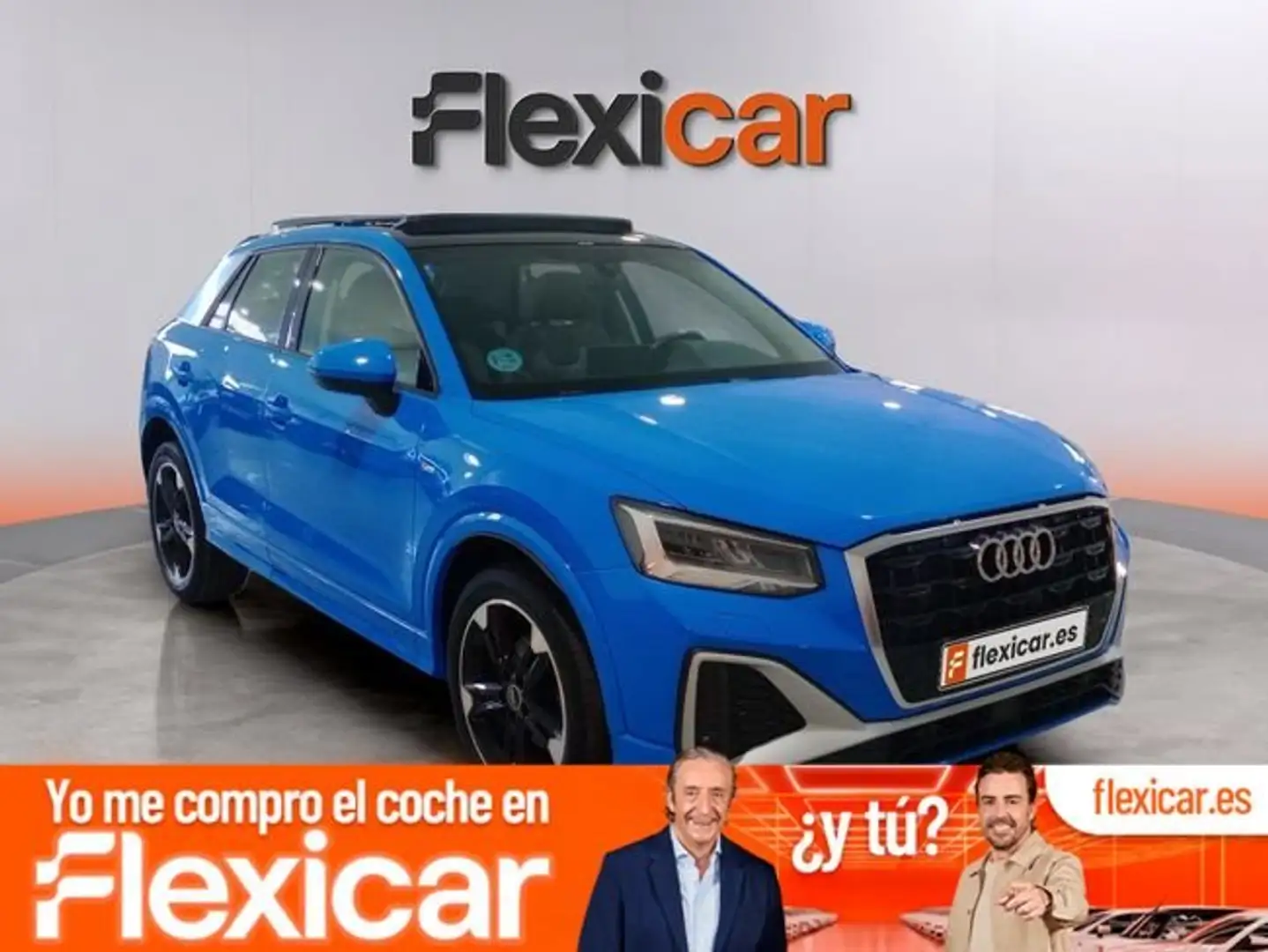 Audi Q2 30 TDI S line 85kW Azul - 1