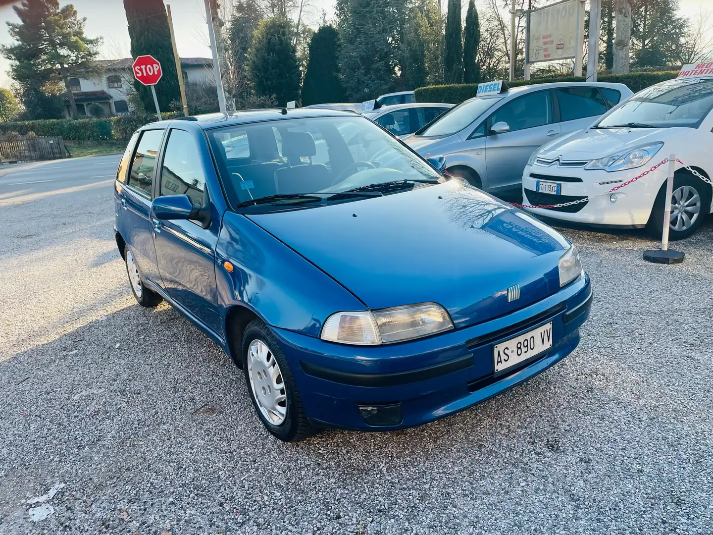 Fiat Punto 5p 1.2 ELX 75cv Ok Neopatentati Modrá - 1