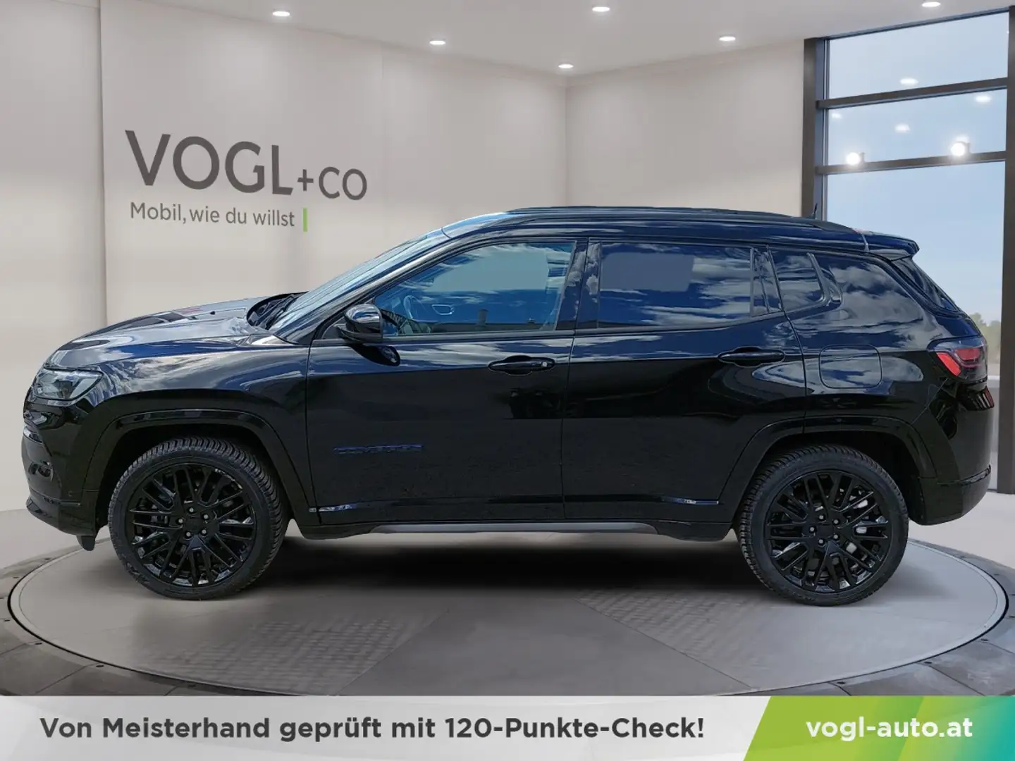 Jeep Compass 1.3 PHEV S 240PS AT 4xe Schwarz - 2