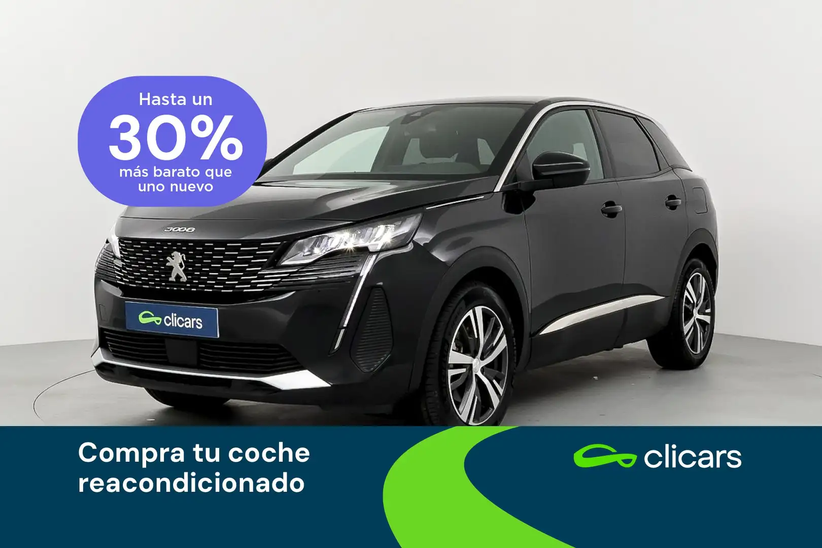 Peugeot 3008 HYB PHEV 180 Allure Pack e-EAT8 Negro - 1
