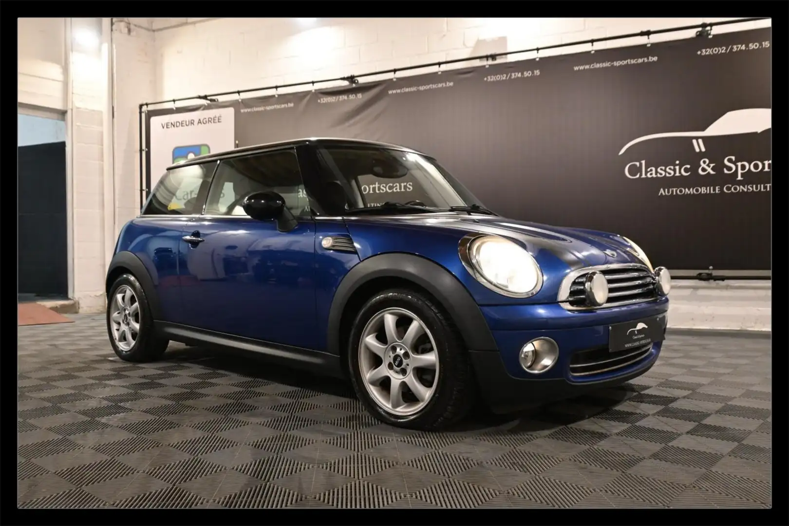 MINI One 1.4i PACK SPORT / CUIR / CLIMATISATION / A VOIR Bleu - 1