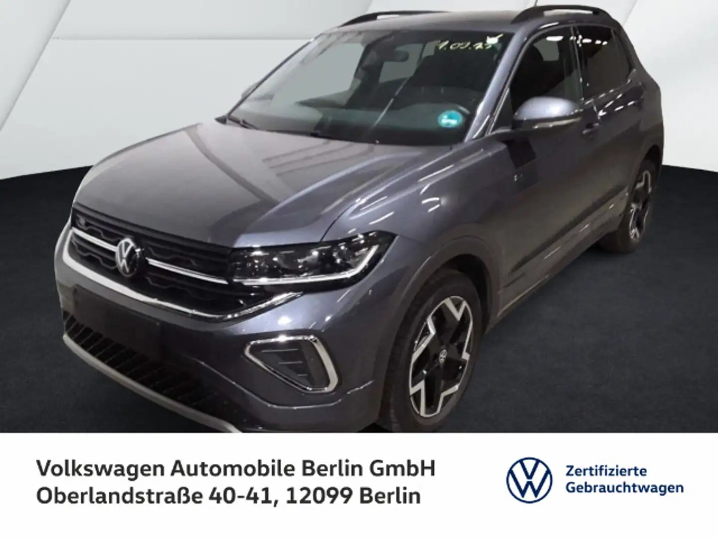 Volkswagen T-Cross 1.5TSI DSG R-Line NAVI AHK MATRIX-LED Grau - 1