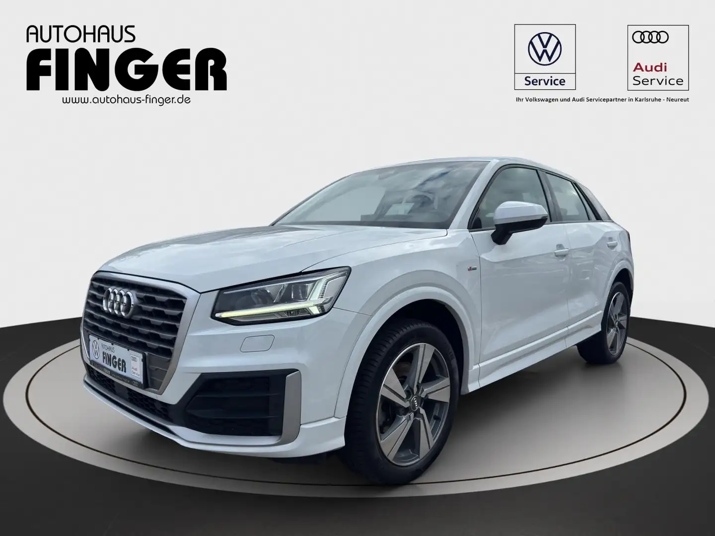 Audi Q2 1.4 TFSI sport S line *LED/HUD/Navi/SHZ/ACC* Blanc - 2
