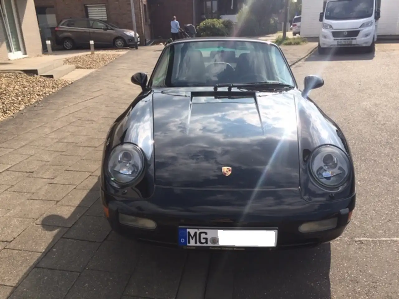 Porsche 993 911 Carrera Cabrio Triple Schwarz, foto 11
