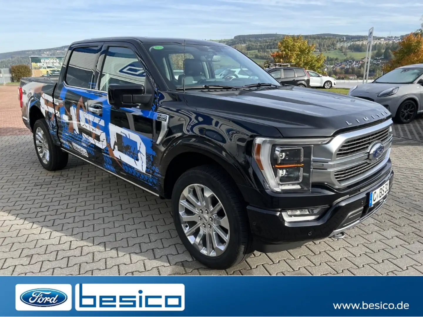 Ford F 150 Limited+LED+ACC+BLIS+PanoDach+B&O+DAB+AHZV Negru - 1