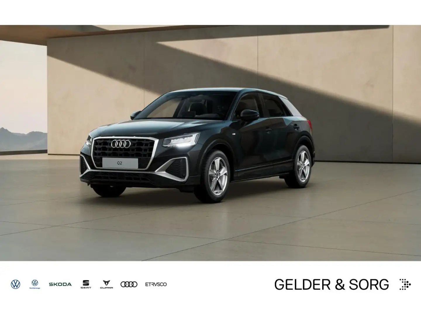 Audi Q2 35 TFSI S-Line*LED*Virtual*Navi*Sound*EPH Schwarz - 1