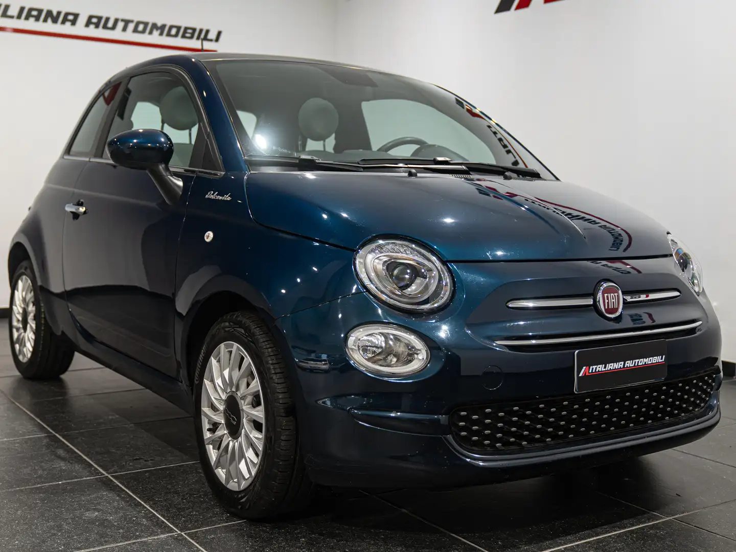 Fiat 500 500 1.0 hybrid Dolcevita 70cv Blauw - 1