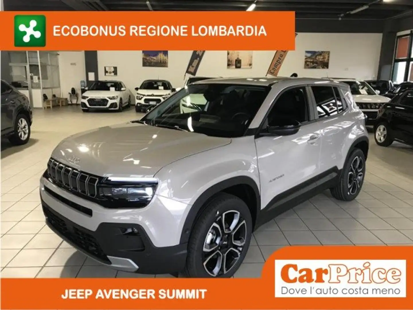 Jeep Avenger MY25 1.2 110CV MHEV Aut. Summit Plateado - 1
