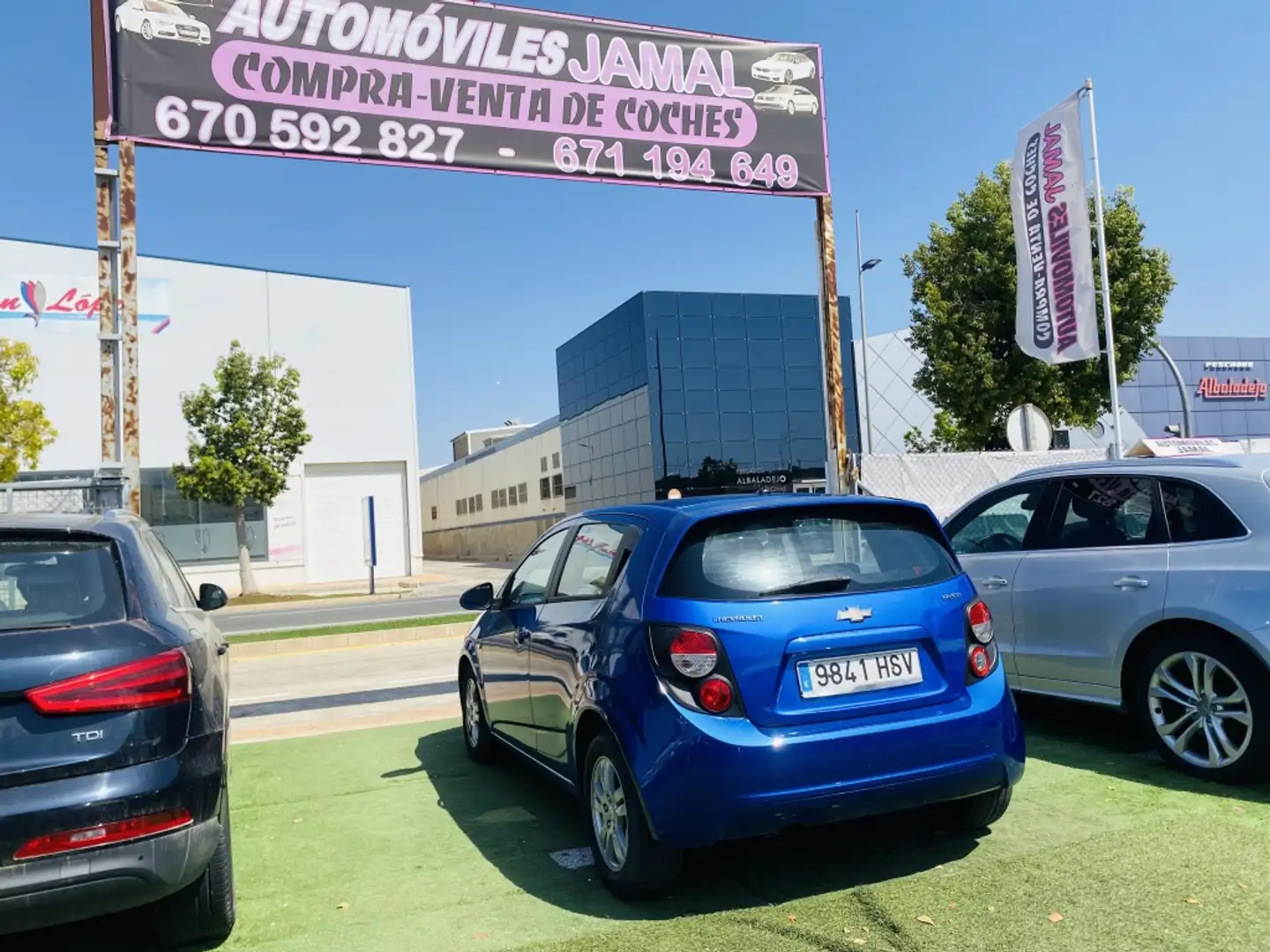Chevrolet Aveo 1.3D LT Azul - 2