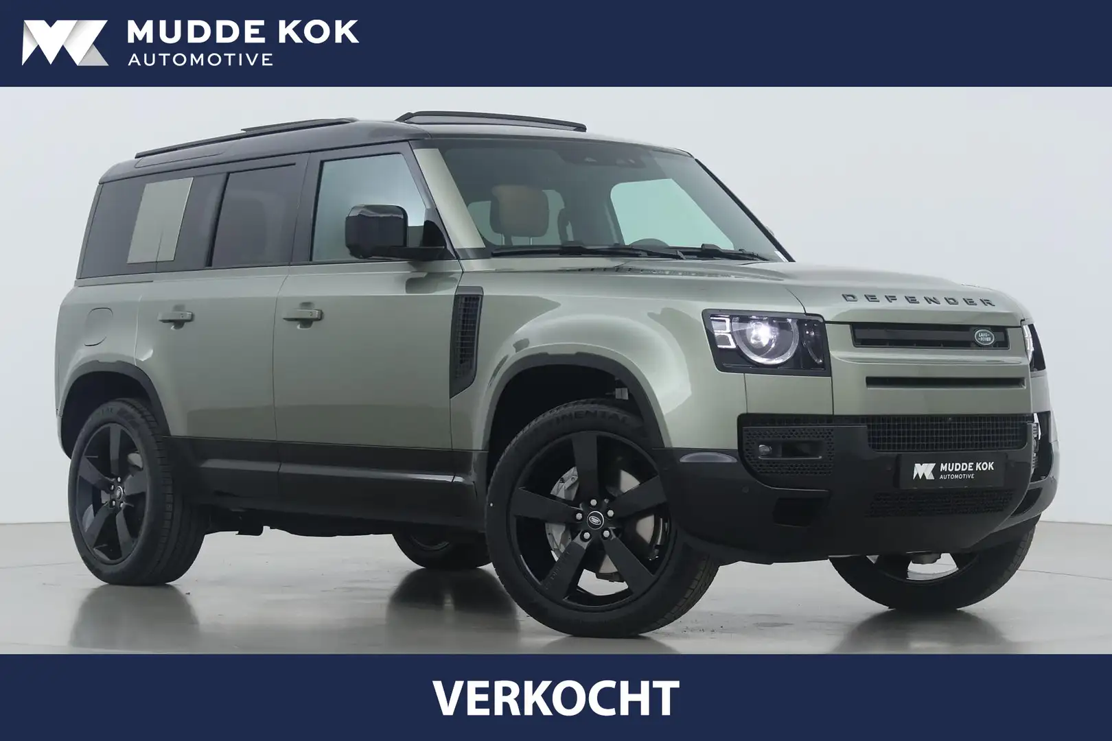 Land Rover Defender P300e 110 X-Dynamic HSE VERKOCHT Groen - 1