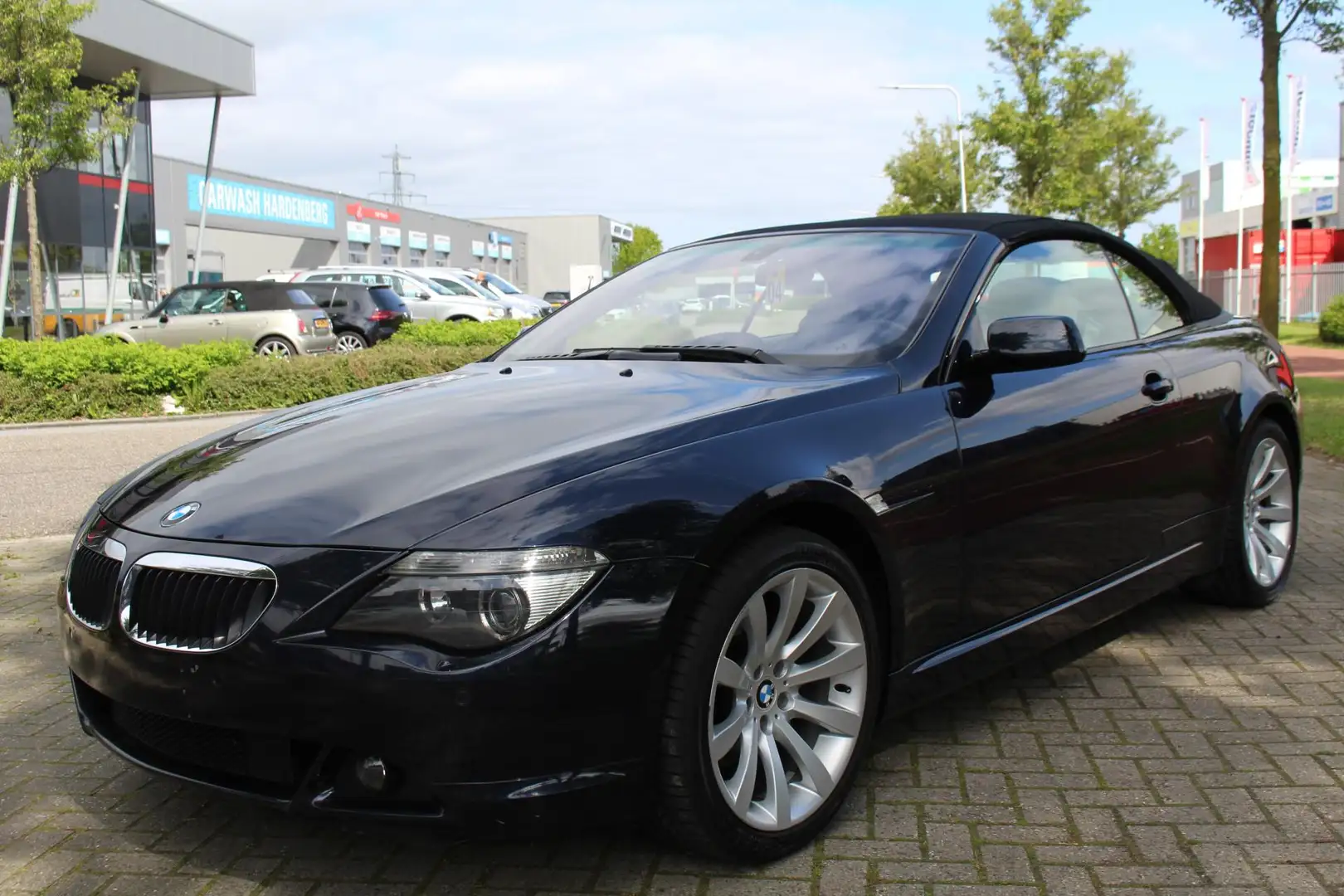 BMW 630 6 Serie Cabrio 630i 6 cilinder ERG MOOIE AUTO! SMG Blau - 2