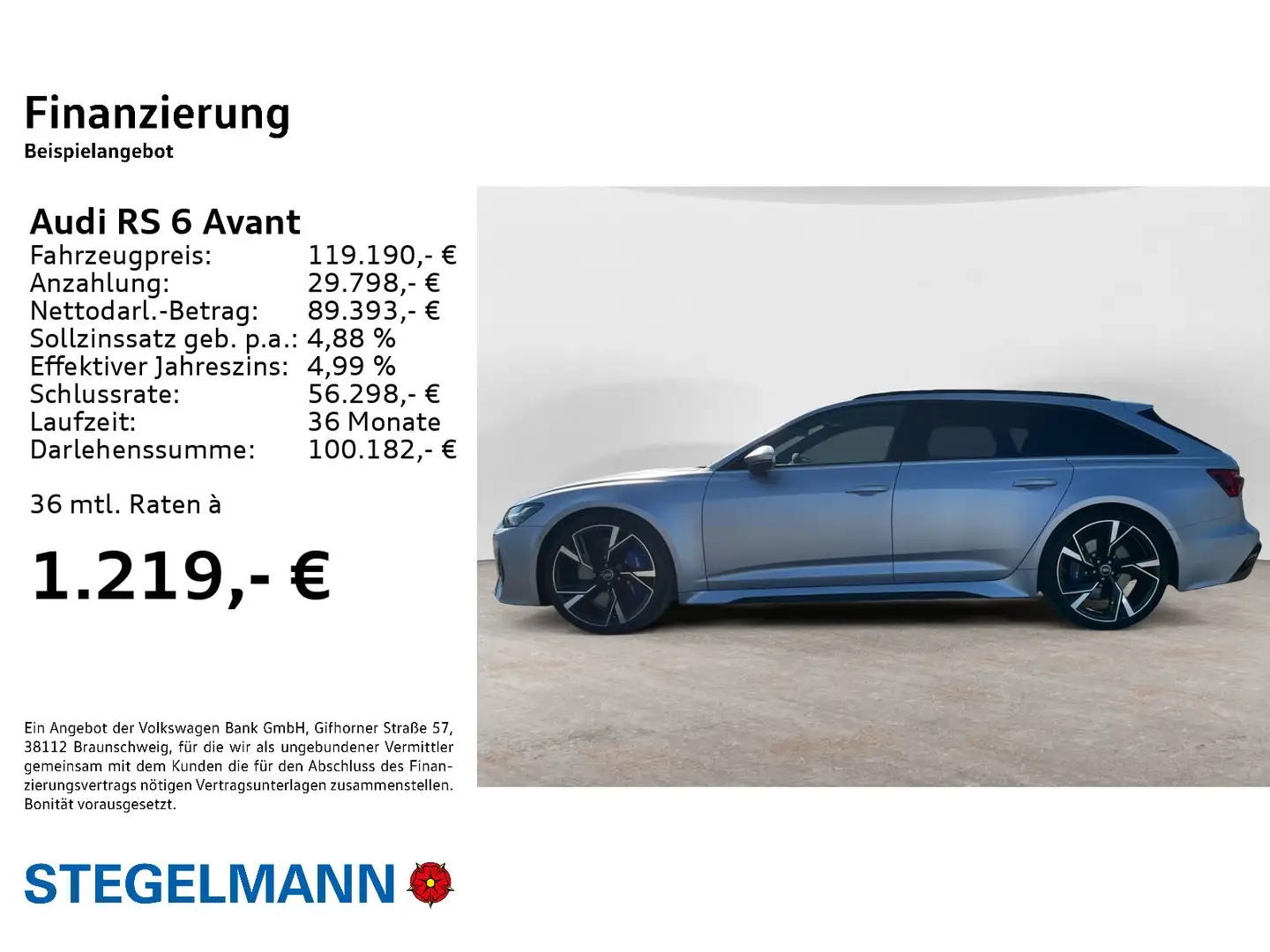 Audi RS6 *RS-Dynamikpaket* UPE 188t Keramik*S Argent - 2