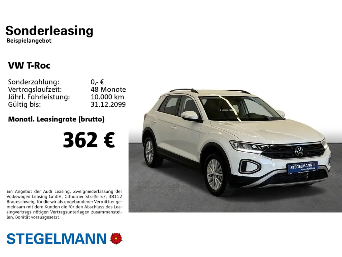 Volkswagen T-Roc 1.0 TSI Facelift Life *Navi*LED*PDC*+3J. G Weiß - 2