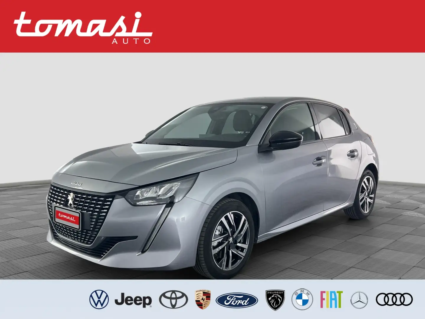 Peugeot 208 PureTech 100 Stop&Start EAT8 5 porte Allure Grigio - 1