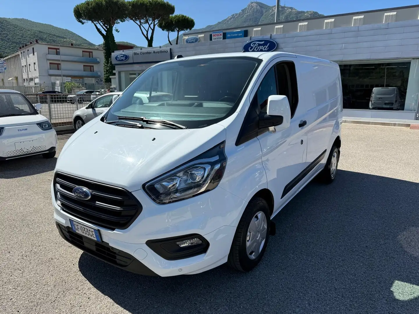 Ford Transit custom 280 2.0 tdci MHEV 130cv trend L1H1 Blanc - 1