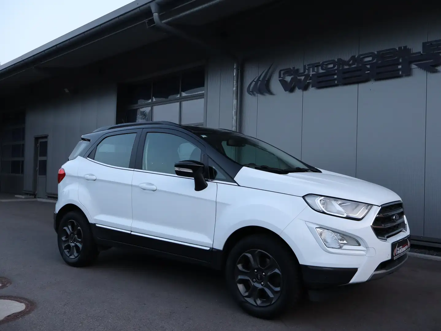 Ford EcoSport 1.0 EcoBoost TITANIUM *SYNC3*SHZ*PDC*LM-FELGEN* Blanc - 1