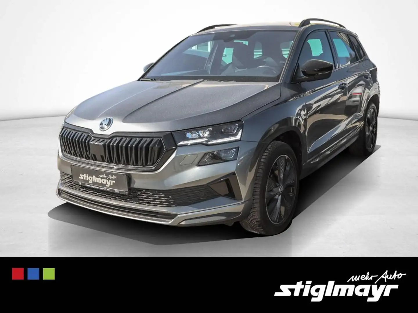 Skoda Karoq Sportline 2.0 TSI 4x4 KAMERA+LEDER+ALU18Z` Gris - 1