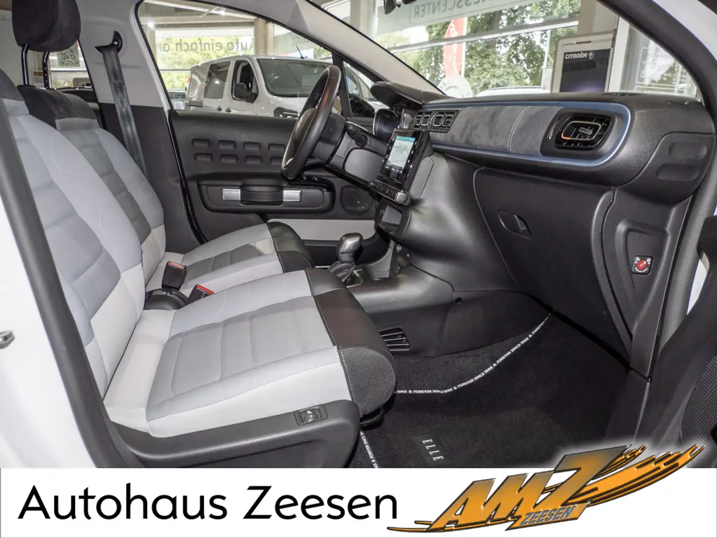 Citroen C3 PureTech 110 Elle Online Edition NAVI PDC Blanc - 2