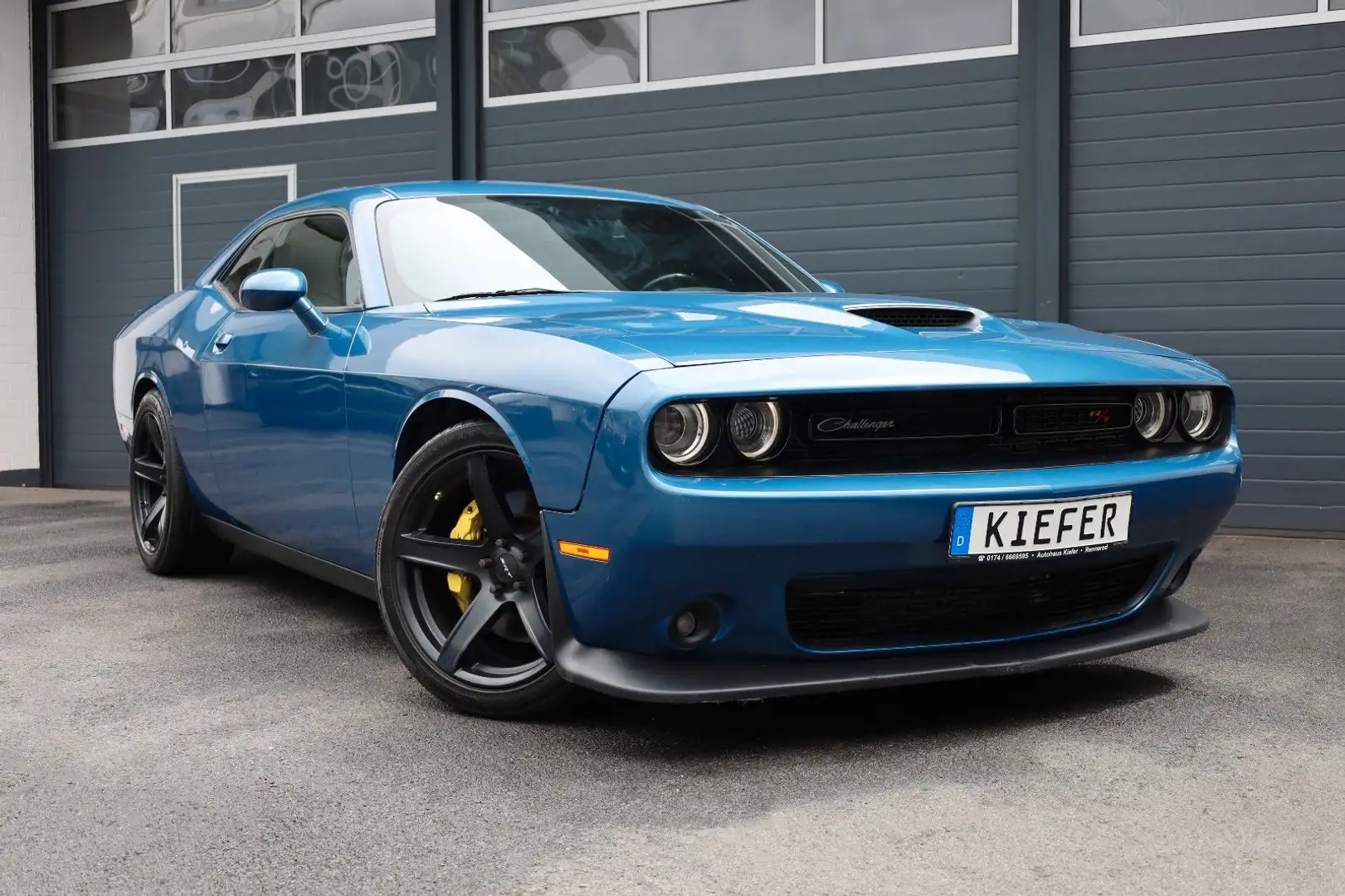 Dodge Challenger 6.4 SRT/Alpine/SHZ/LHZ/KAMERA/R20 Blue - 1